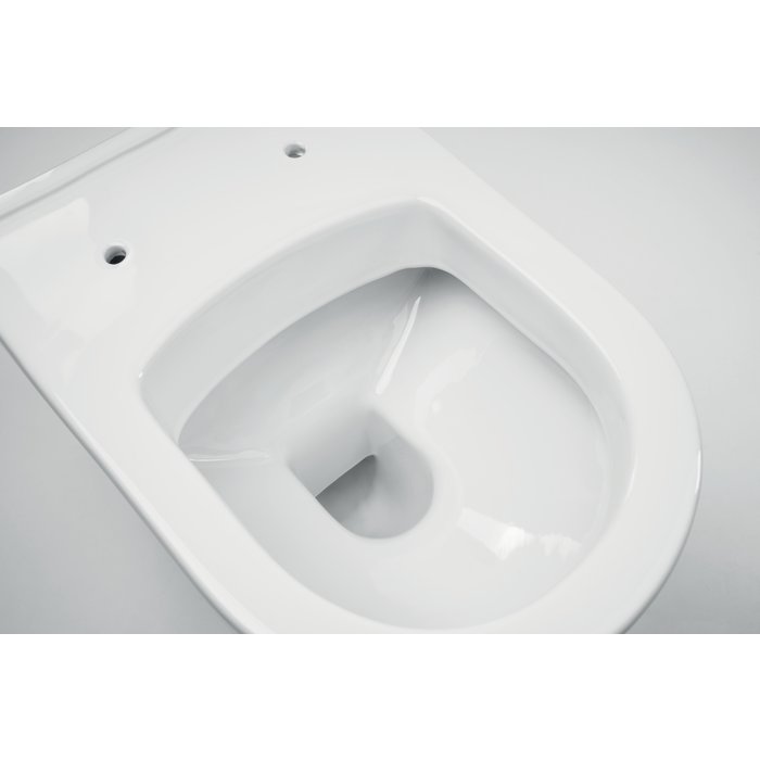 Cuvette suspendue et abattant – SIDER – Avec bride